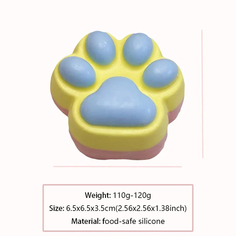 110g カラフル ビッグ猫の手 スクイッシー トイ