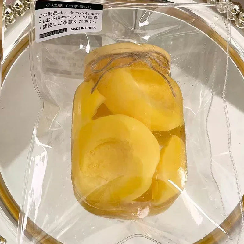 缶詰黄桃ゆゆスクイッシー玩具