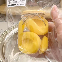 缶詰黄桃ゆゆスクイッシー玩具