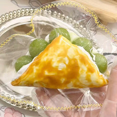 Qingti Triangle Bread Taba Squishy Toy