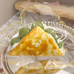 Qingti Triangle Bread Taba Squishy Toy